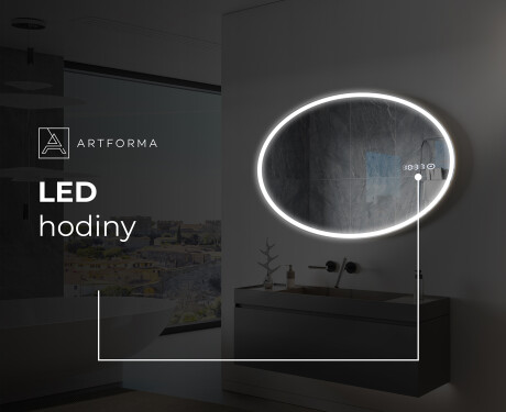 Koupelnové zrcadlo s LED podsvícením L227 #9