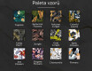 Kulaté Dekorativní zrcadlo s LED osvětlením do jídelny - Geometric Patterns #8