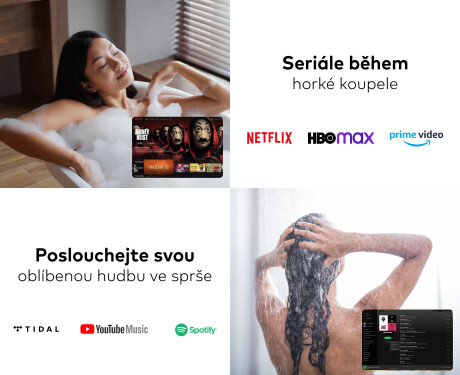 Koupelnové zrcadlo s osvětlením SMART L128 Apple #4