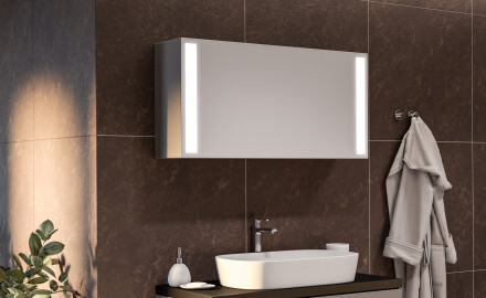 Zrcadlová skříňka LED Sofia 100 x 50cm